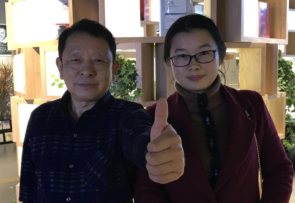 博通公司万克权总经理为欧诺点赞