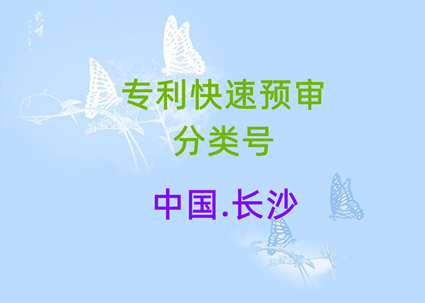 中国（长沙）知识产权保护中心专利预审可受理IPC分类号20220423